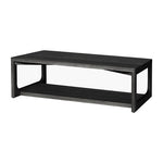 Callister Coffee Table FURNITURE - coffee table Surya Black