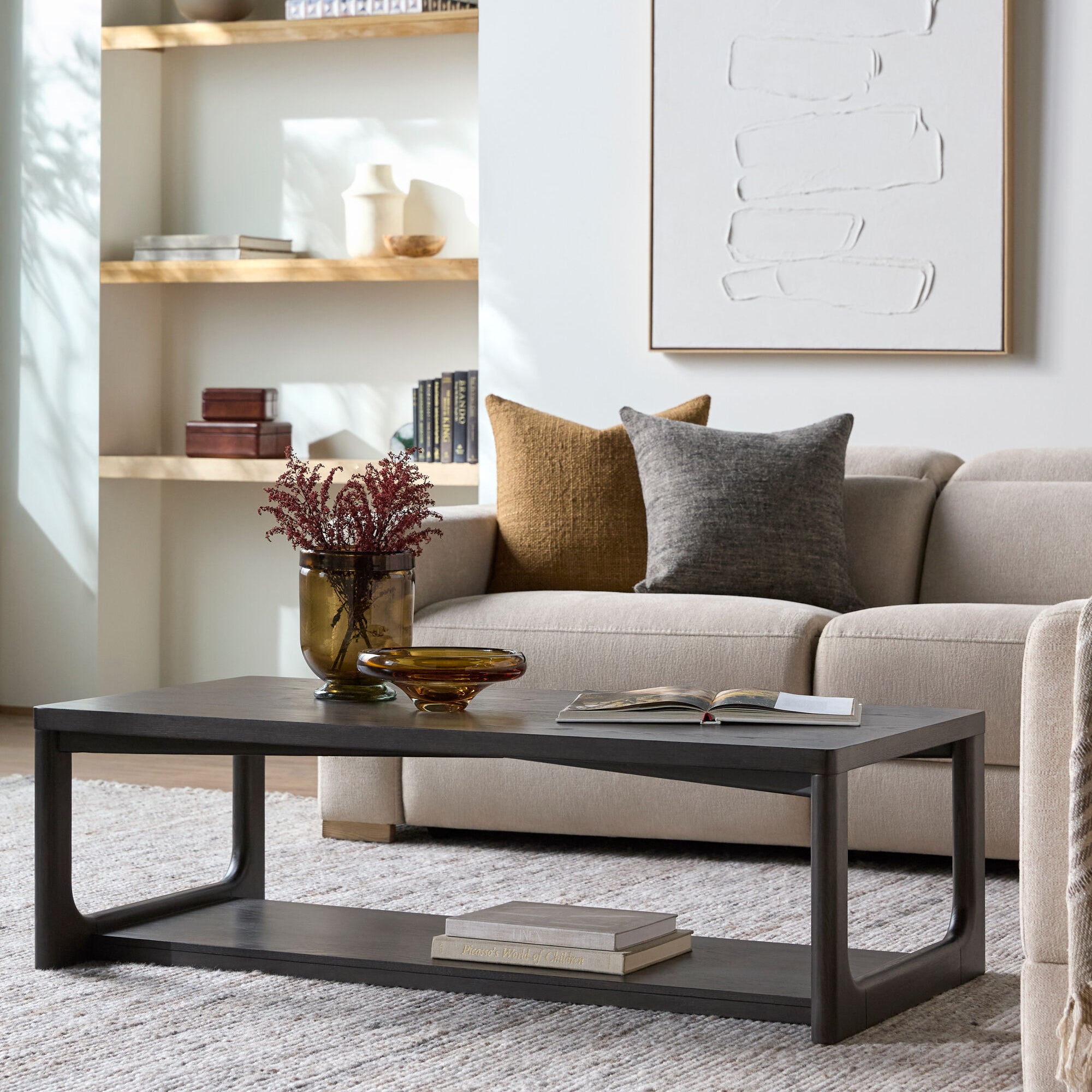 Callister Coffee Table FURNITURE - coffee table Surya