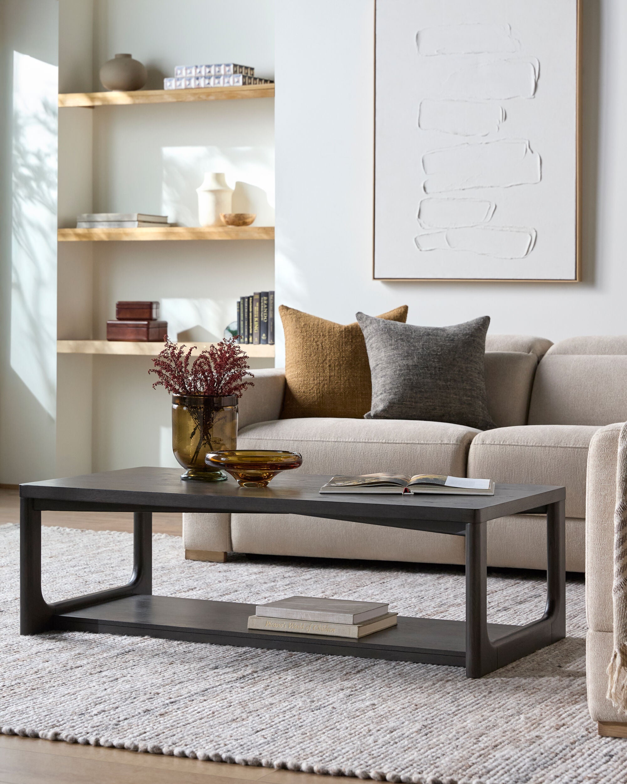 Callister Coffee Table FURNITURE - coffee table Surya