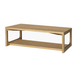 Callister Coffee Table FURNITURE - coffee table Surya Clear
