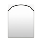 Clancy Mantel Mirror MIRROR - Mantel Mirror Surya Black