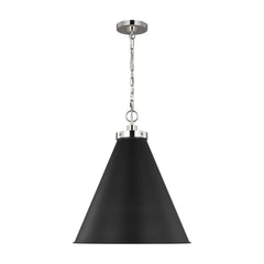 Midnight Black and Polished Nickel