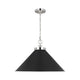 Midnight Black and Polished Nickel