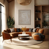 "Naxan" Framed Canvas ARTWORK - painting Renwil