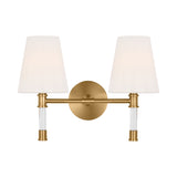 Hanover 2 - Light Vanity LIGHTING - vanity Visual Comfort - Studio Burnished Brass