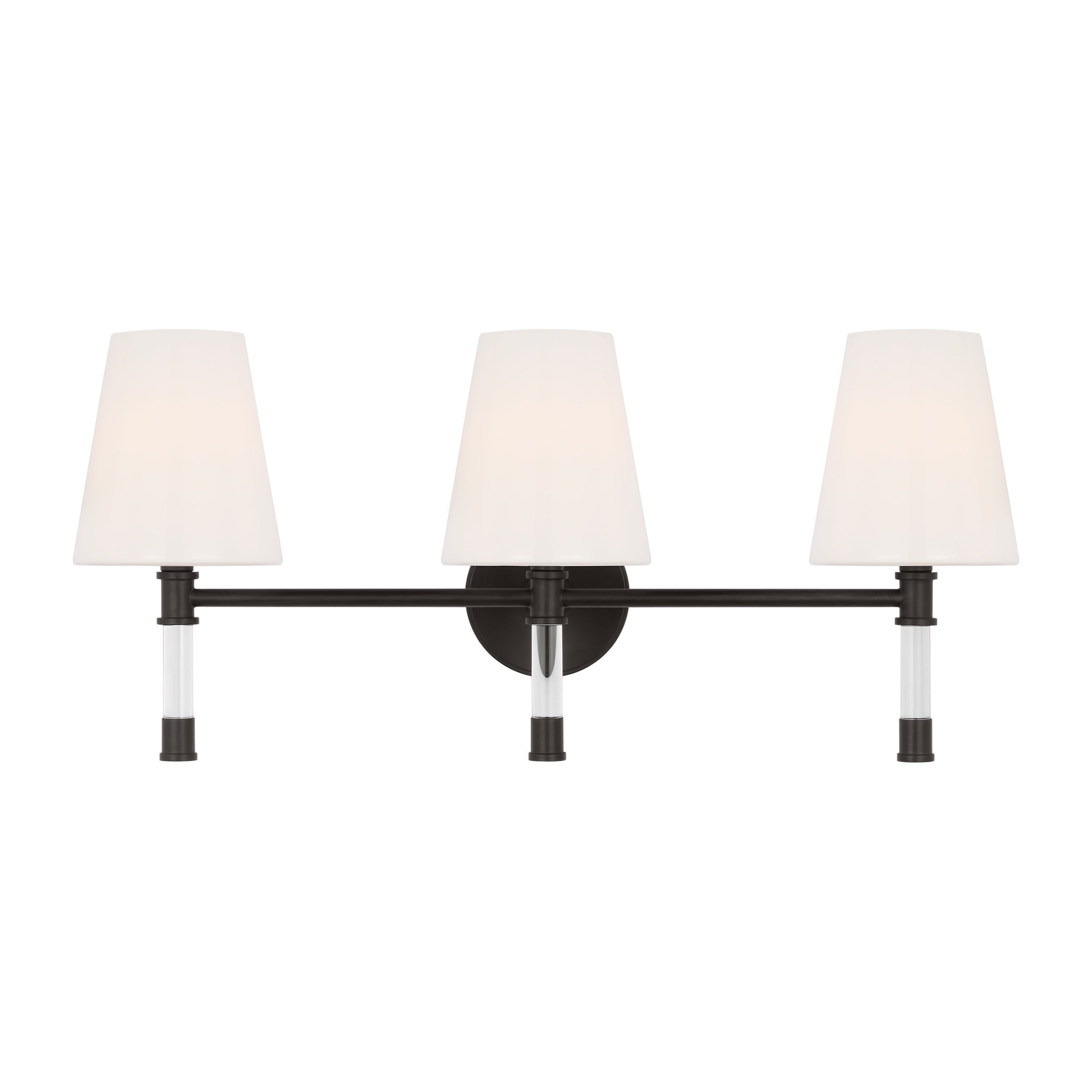 Hanover 3 - Light Vanity LIGHTING - vanity Visual Comfort - Studio Aged Iron