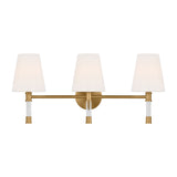 Hanover 3 - Light Vanity LIGHTING - vanity Visual Comfort - Studio Burnished Brass