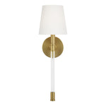Hanover Sconce LIGHTING - sconce Visual Comfort - Studio Burnished Brass