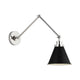 Midnight Black and Polished Nickel