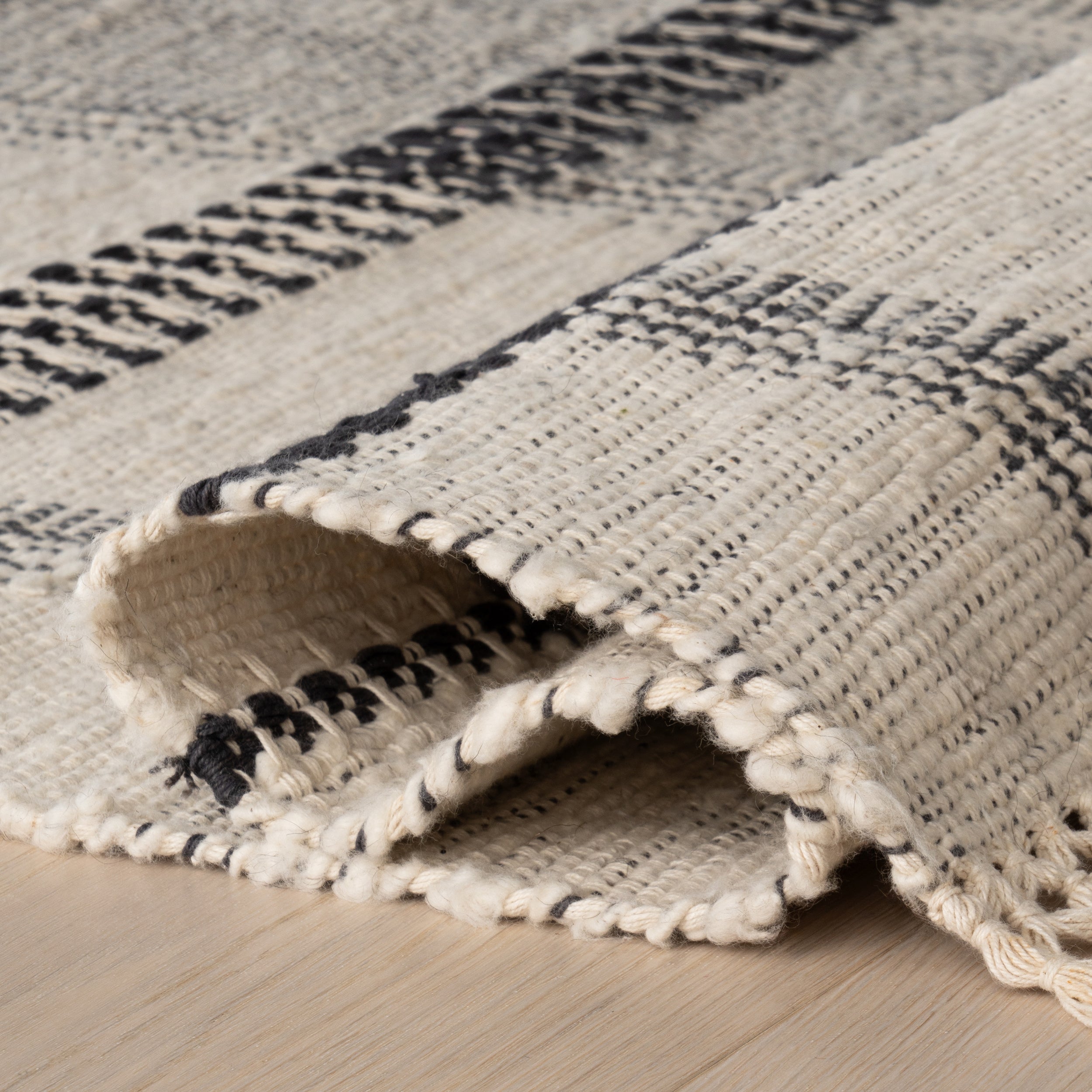 Zole Plaid Handmade Cotton Rug RUGS - cotton Dash & Albert