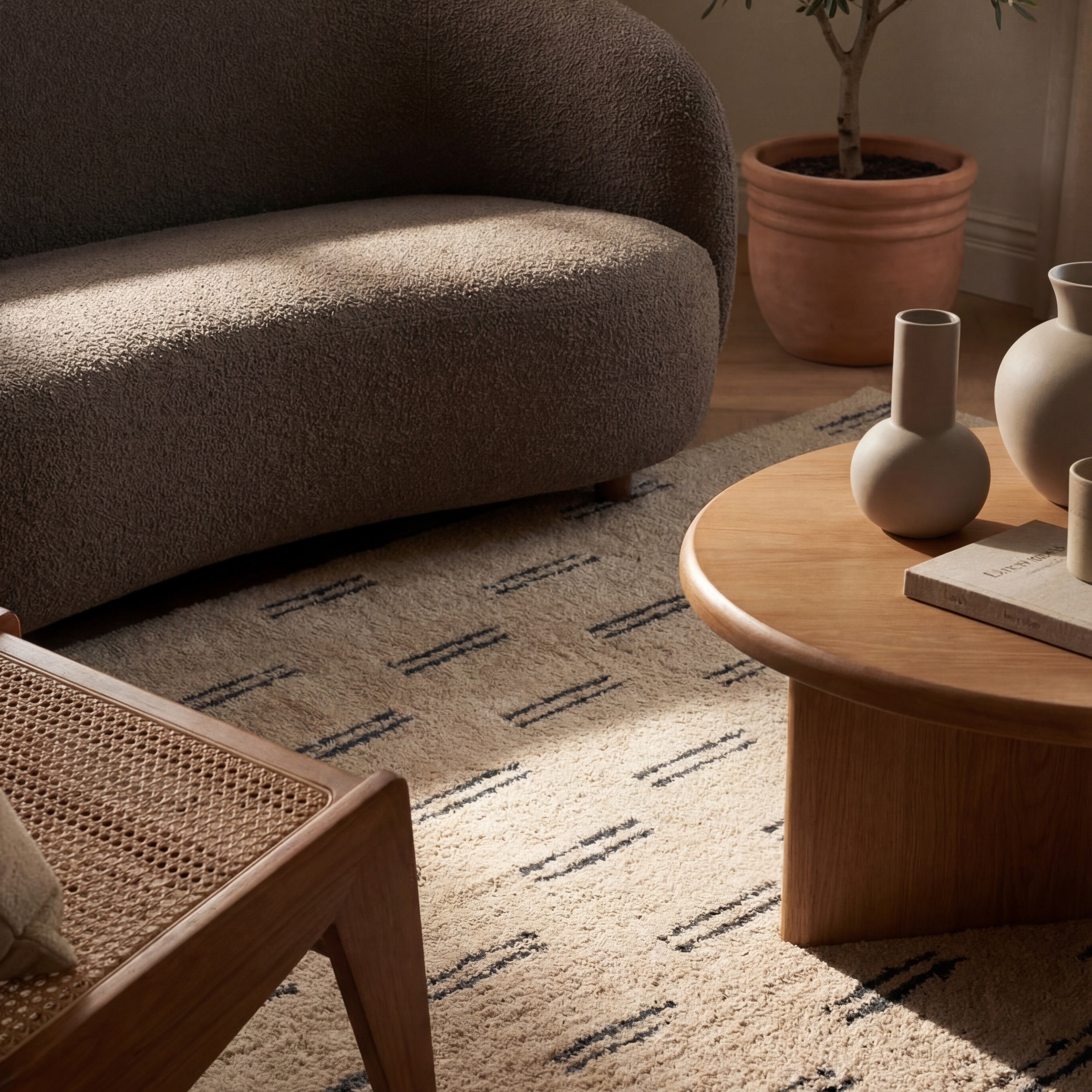 Vina Handmade Washable Wool Rug RUGS - wool Dash & Albert