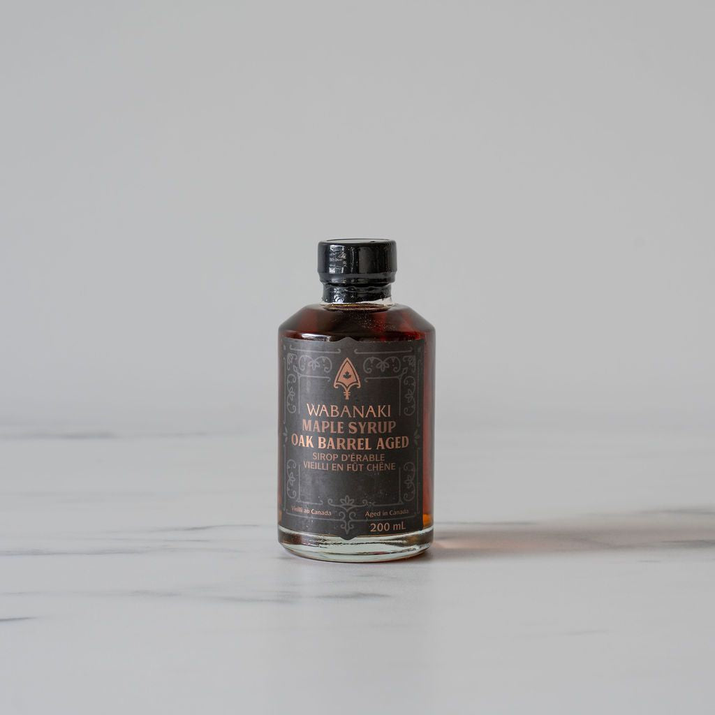 Wabanaki Barrel Aged Toasted Oak Maple Syrup maple syrup Wabanaki Maple