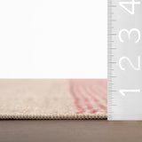 Noa Modern Striped Washable Rug RUGS - washable Dash & Albert