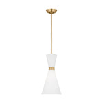 Belcarra Small Pendant LIGHTING - pendant Visual Comfort Satin Brass