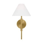 Porteau Medium Sconce LIGHTING - sconce Visual Comfort Satin Brass