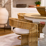 Hattie Rattan Dining Chair FURNITURE - dining chair Bramble