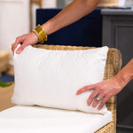 Newport Scalloped Bench FURNITURE - ottoman Bramble