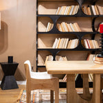 Vincent Crescent Bookcase FURNITURE - bookcase Bramble