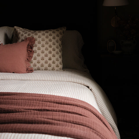 Pre Order: The Pinstripe Cloud Duvet Cover Set by Tuck, King duvet cover set Tuck Bedding