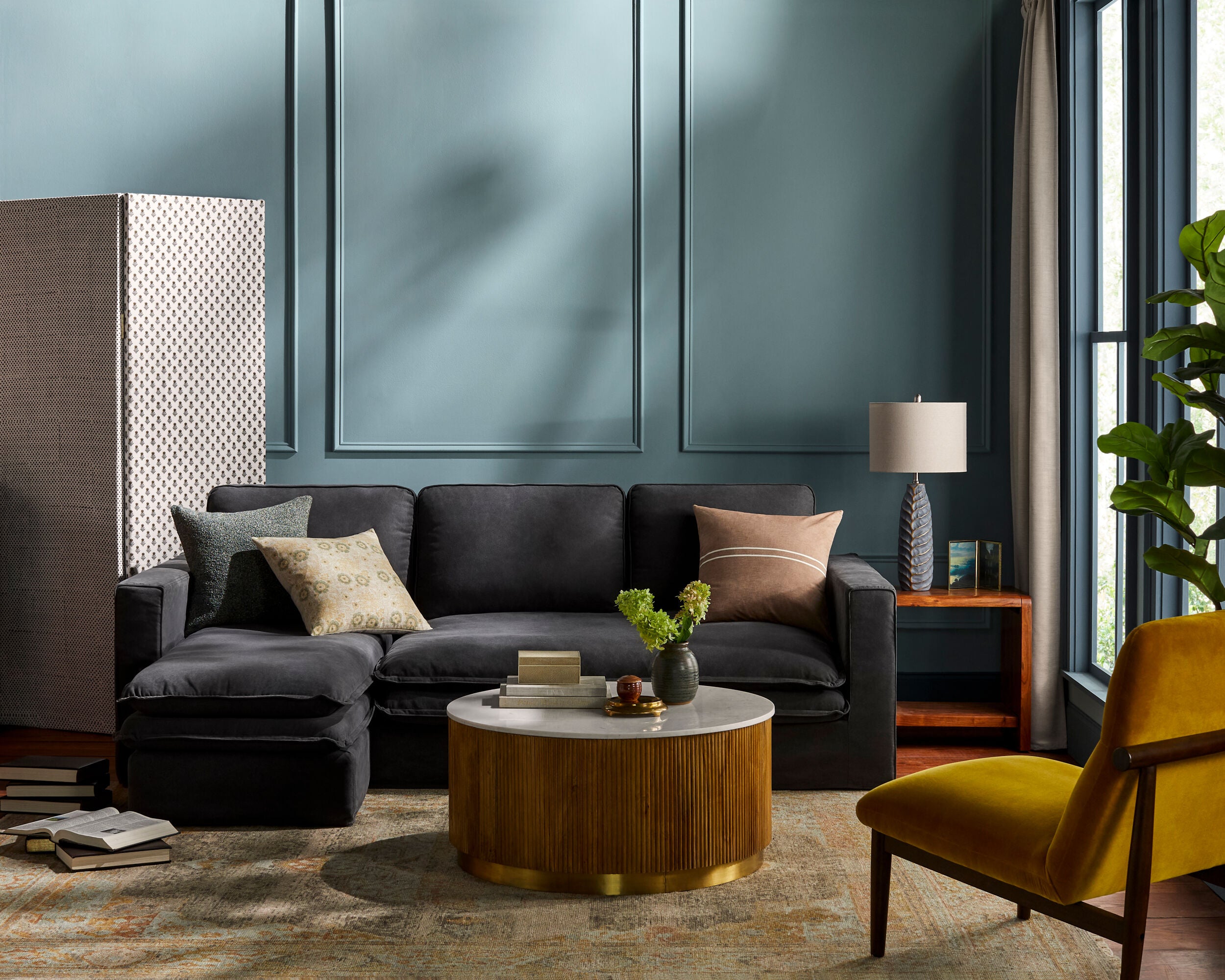 Marson Accent Chair FURNITURE - accent chair Surya