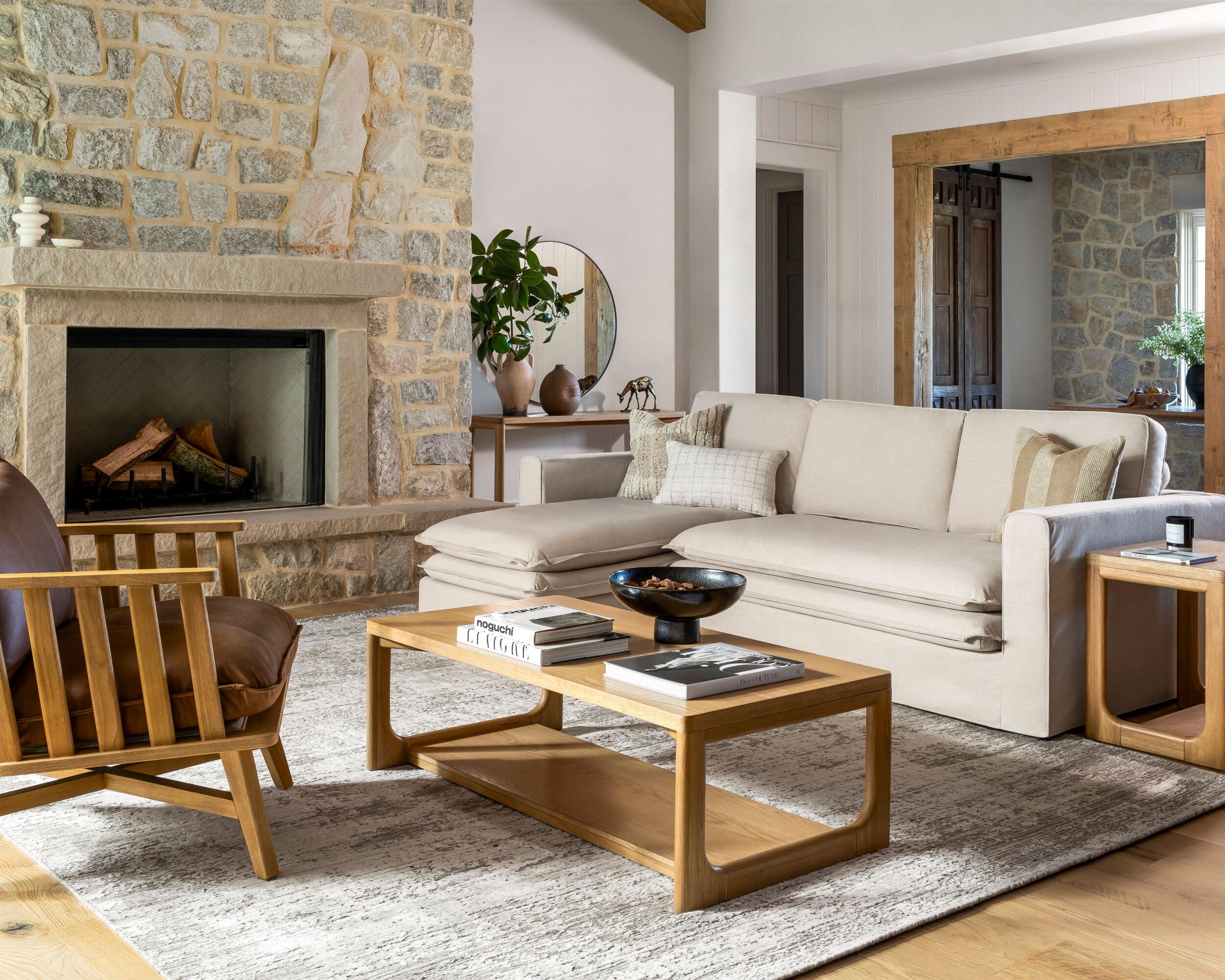 Callister Coffee Table FURNITURE - coffee table Surya