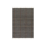 Nare Striped Handmade Cotton Rug RUGS - cotton Dash & Albert Grey 5' x 8'