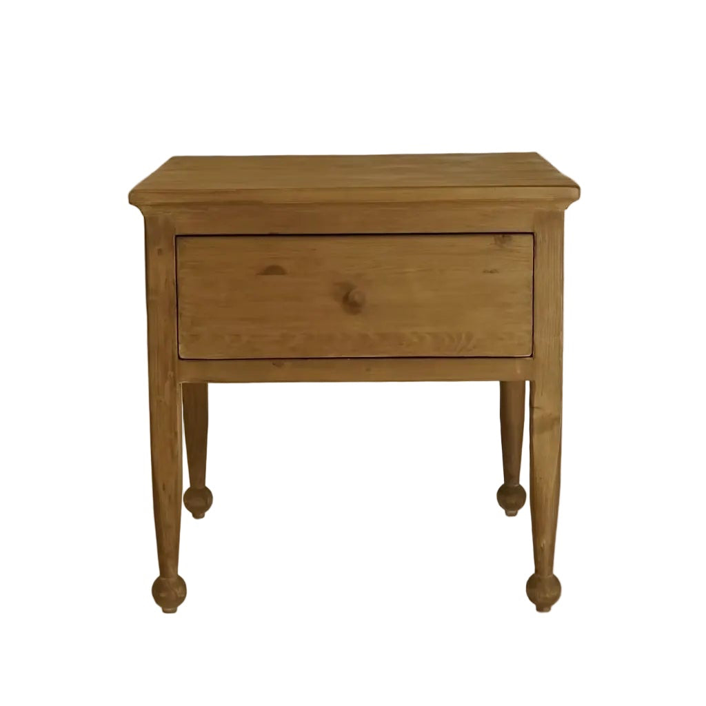 Margot Reclaimed Wood Nightstand FURNITURE - nightstand Hauer Market Natural