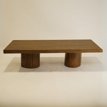Bennett Reclaimed Wood Coffee Table 4 - a - FURNITURE - coffee table - rectangle Hauer Market Aged Brown