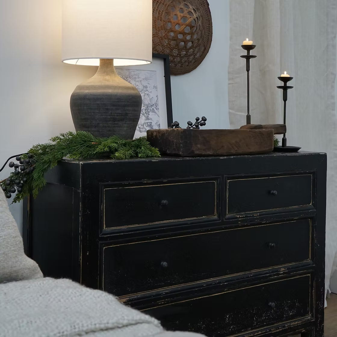Ronan Reclaimed Wood Nightstand - Large 5-VINTAGE-nightstand Hauer Market