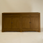 Hayes Reclaimed Wood Cabinet 7 - FURNITURE - sideboard/cabinet Hauer Market Aged Brown