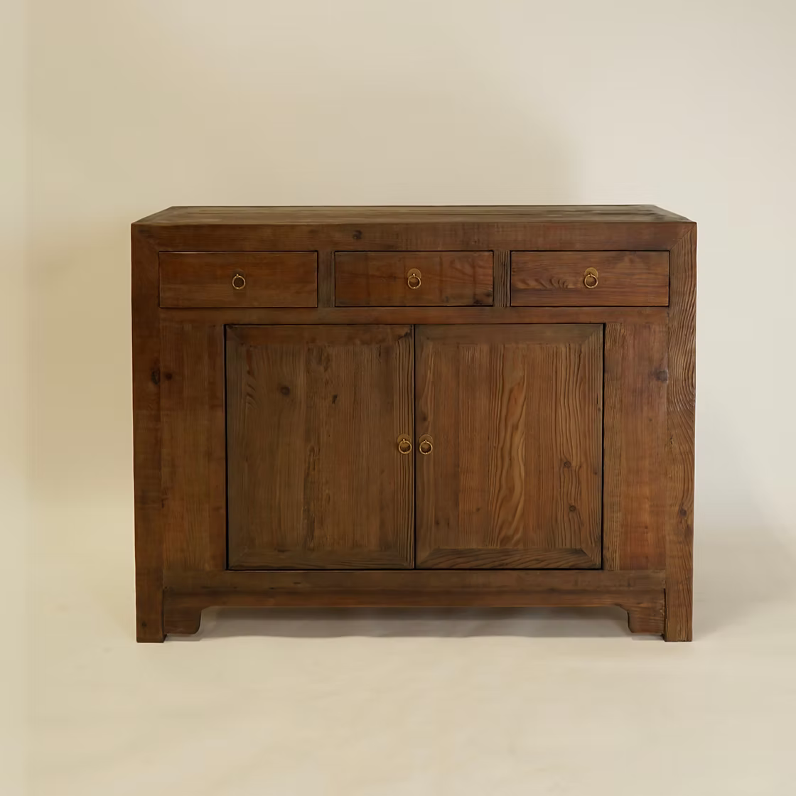 Theodore Reclaimed Wood Cabinet 7 - FURNITURE - sideboard/cabinet Hauer Market Aged Brown