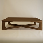 Ashton Reclaimed Wood Coffee Table 4 - a - FURNITURE - coffee table - rectangle Hauer Market Aged Brown