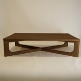 Ashton Reclaimed Wood Coffee Table 4 - a - FURNITURE - coffee table - rectangle Hauer Market Aged Brown