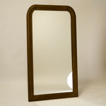Parsons Reclaimed Wood Floor Mirror MIRRORS - floor mirror Hauer Market Aged Brown