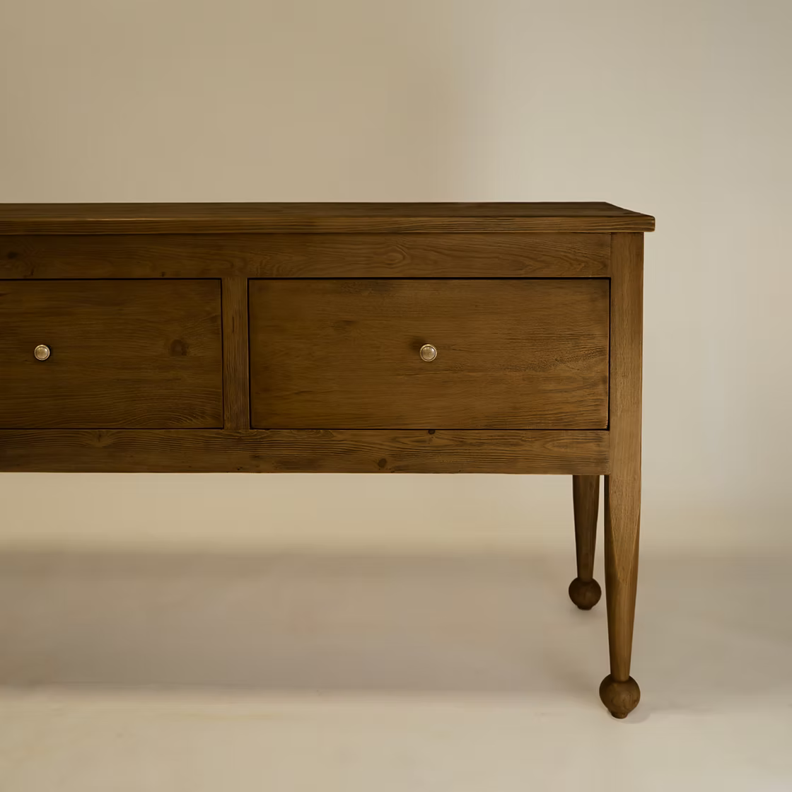 Margot Reclaimed Wood Console Table 21 - FURNITURE - console table Hauer Market Aged Brown