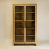 Rue Reclaimed Wood Glass Cabinet 7 - FURNITURE - bookcase/cabinet Hauer Market