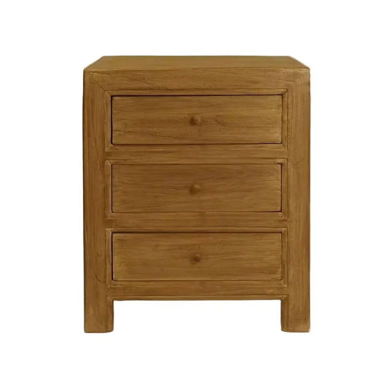 Ronan Reclaimed Wood Nightstand - Small 5-VINTAGE-nightstand Hauer Market