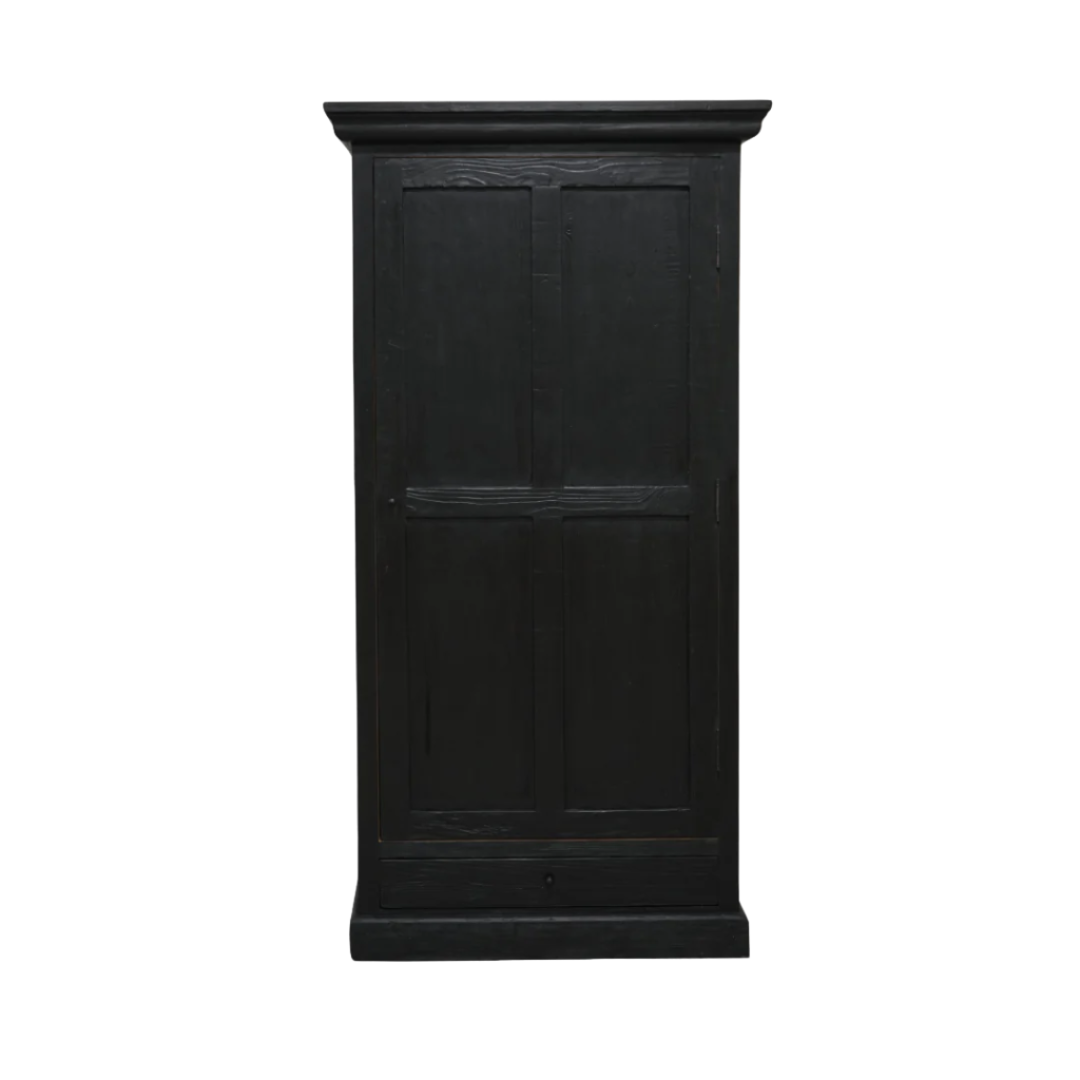 Collette Reclaimed Wood Armoire 7 - FURNITURE - bookcase/cabinet Hauer Market