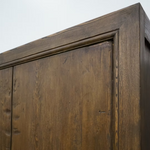 Marlow Reclaimed Wood Armoire 7 - FURNITURE - bookcase/cabinet Hauer Market