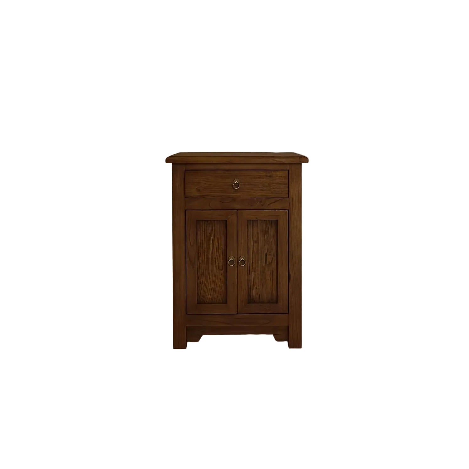 Archie Reclaimed Wood Nightstand FURNITURE - nightstand Hauer Market Aged Brown