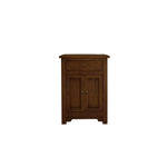 Archie Reclaimed Wood Nightstand FURNITURE - nightstand Hauer Market Aged Brown