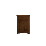 Archie Reclaimed Wood Nightstand FURNITURE - nightstand Hauer Market Aged Brown