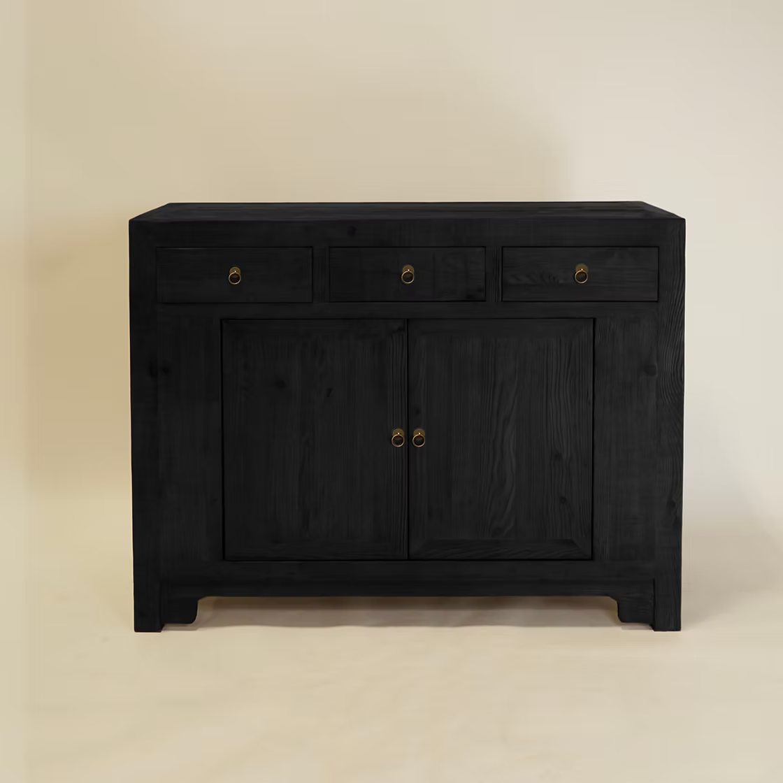 Theodore Reclaimed Wood Cabinet 7 - FURNITURE - sideboard/cabinet Hauer Market Black