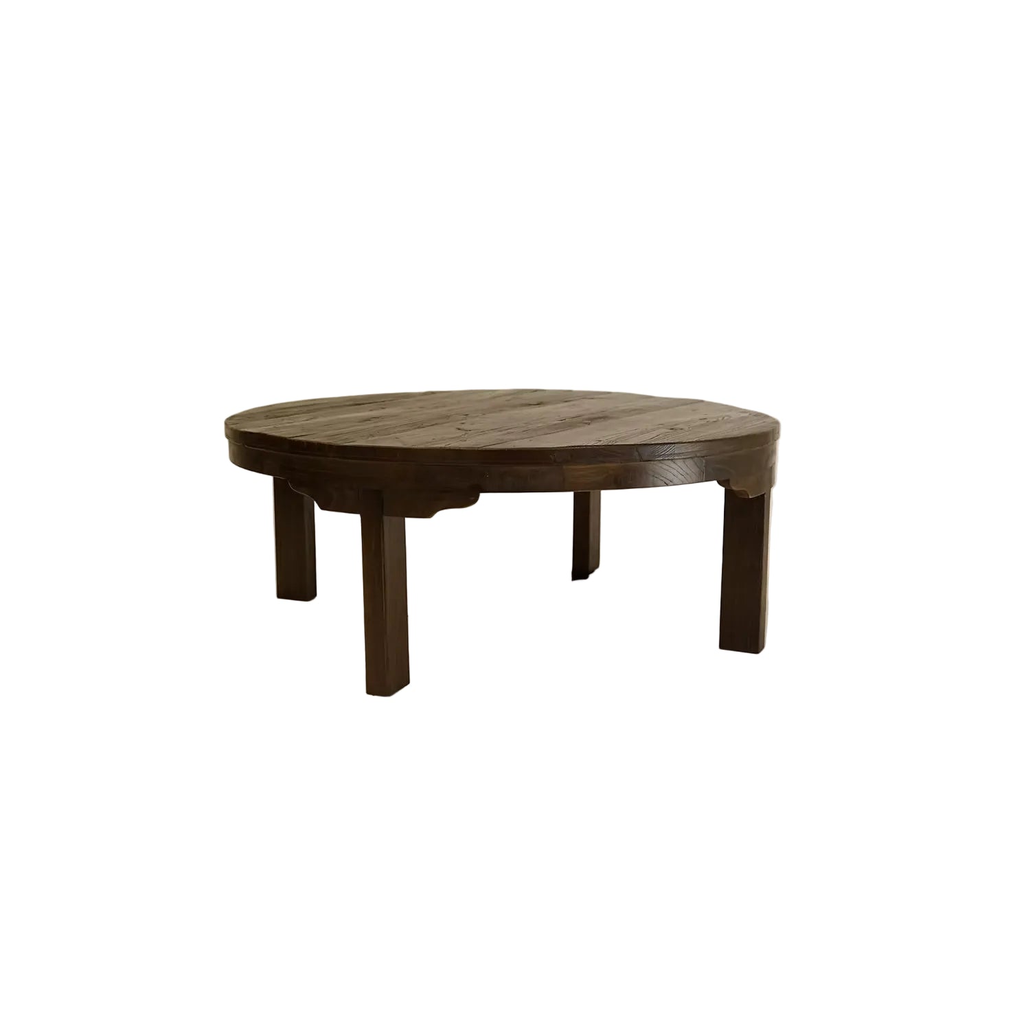 Freya Reclaimed Wood Coffee Table 4 - a - FURNITURE - Coffee Table - Round Hauer Market