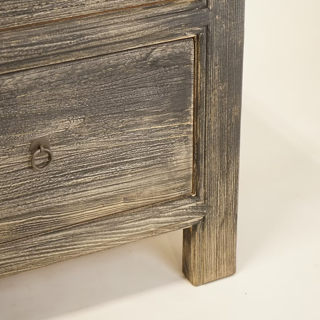 Reid 4 drawer Reclaimed Wood Sideboard 7 - FURNITURE - sideboard/cabinet Hauer Market