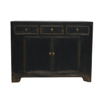 Theodore Reclaimed Wood Cabinet 7 - FURNITURE - sideboard/cabinet Hauer Market Distressed Black