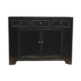 Theodore Reclaimed Wood Cabinet 7 - FURNITURE - sideboard/cabinet Hauer Market Distressed Black