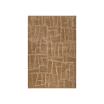 Brela Abstract Bohemian Rug RUGS - synthetic Dash & Albert Brown 2' x 3'