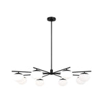 Lune Extra Large Chandelier LIGHTING - chandelier Visual Comfort Aged Iron