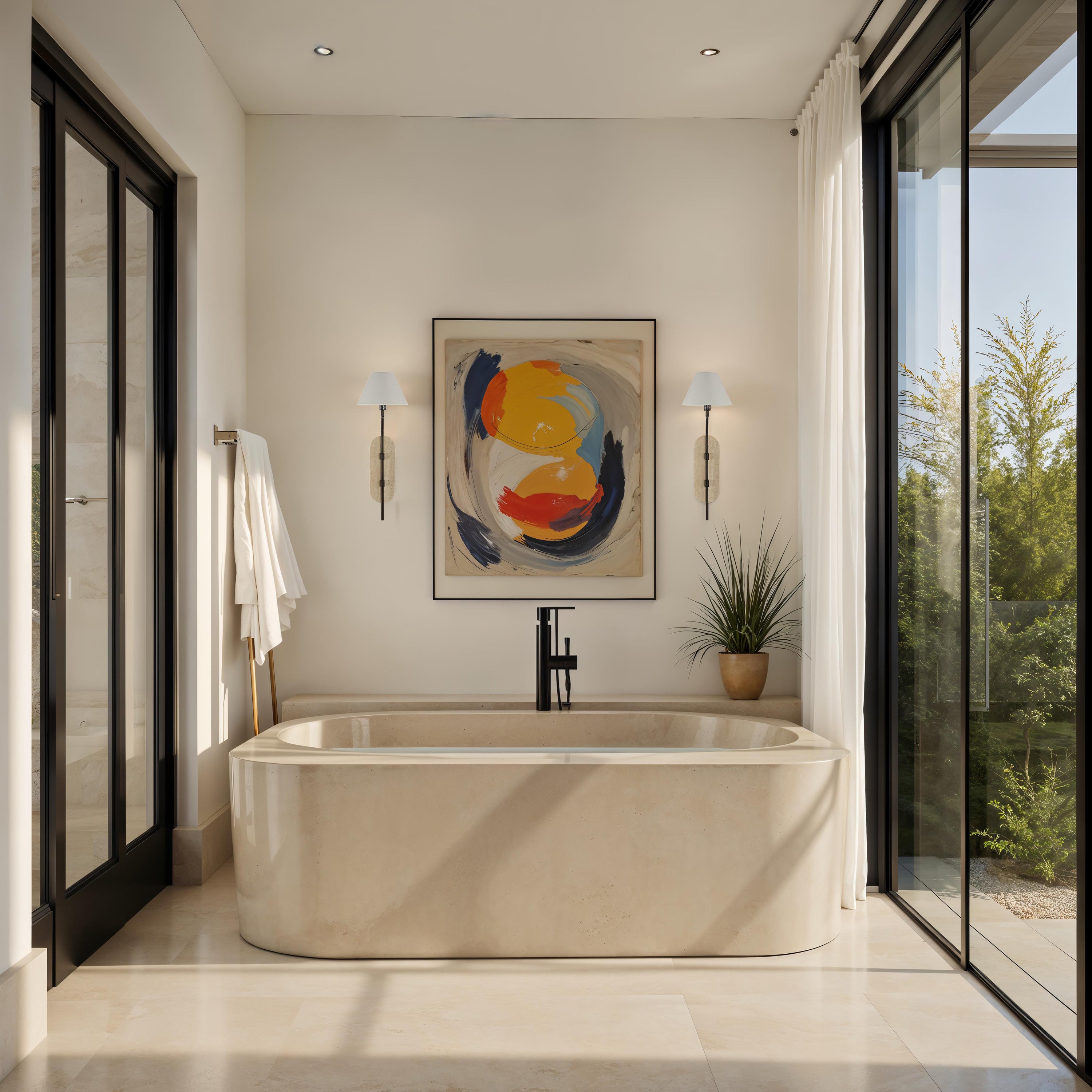 Arca Wall Sconces LIGHTING - wall sconce Renwil
